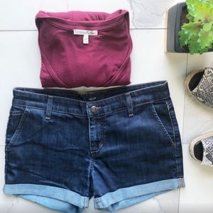 Joe’s Jeans Dark Wash Shorts